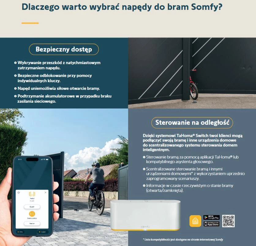 Rinkinys Somfy Ixengo L 3S+ IO Comfort Pack 8 m dvivėriams vartams
