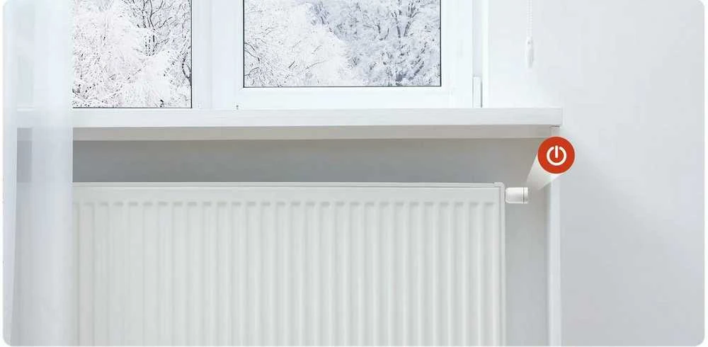 IMOU KIT-TRV1-EU-2 ZigBee termostatinės galvutės rinkinys su 6 adapteriais ir šliuzu