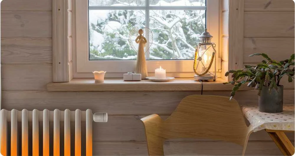IMOU KIT-TRV1-EU-2 ZigBee termostatinės galvutės rinkinys su 6 adapteriais ir šliuzu