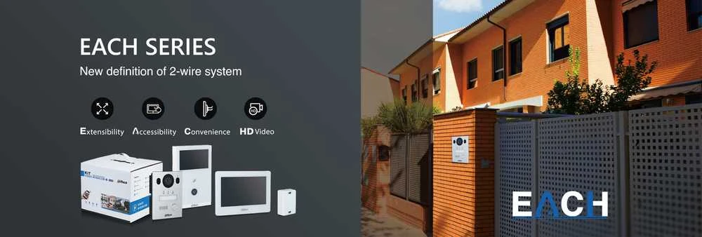 VIDEO DOMOFONO RINKINYS KTX02(S) Wi-Fi / 2-Wire DAHUA