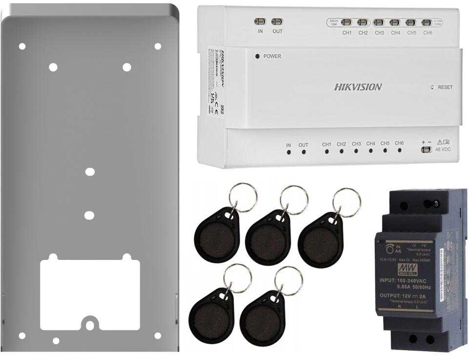 VIDEO DOMOFONO RINKINYS DS-KIS705EY Hikvision