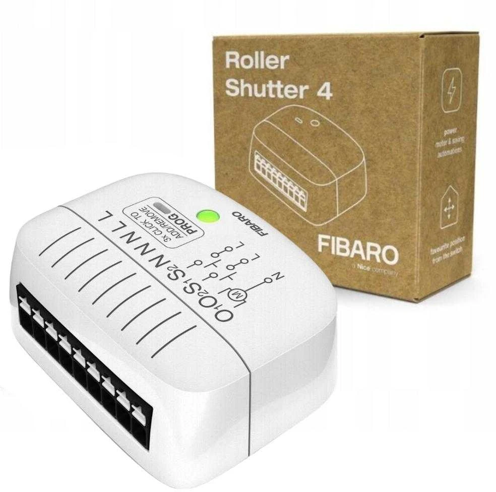 Fibaro | Roller Shutter 4, Z-Wave Plus EU | FGR-224 ZW8 868,4 MHz