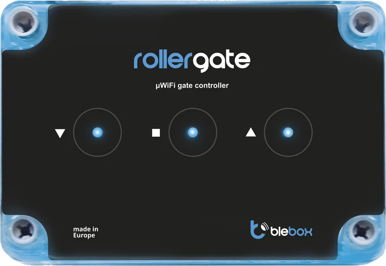 BleBox RollerGate - 230 V WiFi vartų valdiklis - Android / iOS