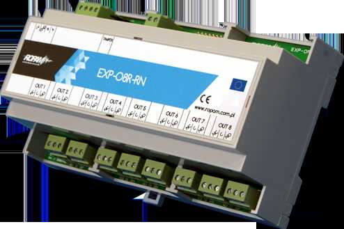 ROPAM IŠĖJIMO IŠPLĖTIMO MODULIS EXP-O8R-RN-D9M