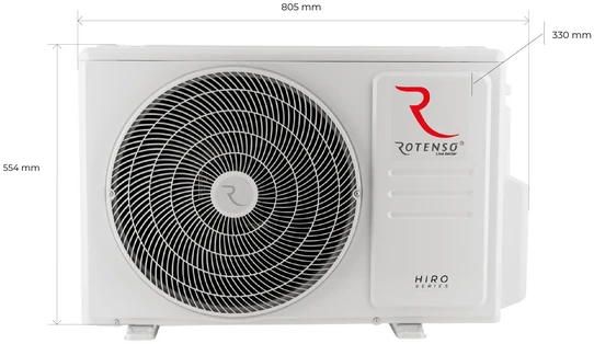 Rotenso Hiro S LINE H50Xm2 Multi oro kondicionierius