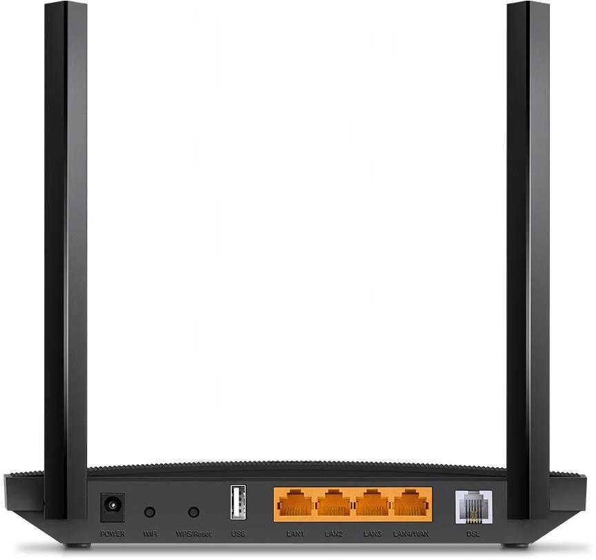 Belaidis Maršrutizatorius - TP-Link Archer AC1200 MU-MIMO VDSL/ADSL 4 LAN Prievadai Juodas