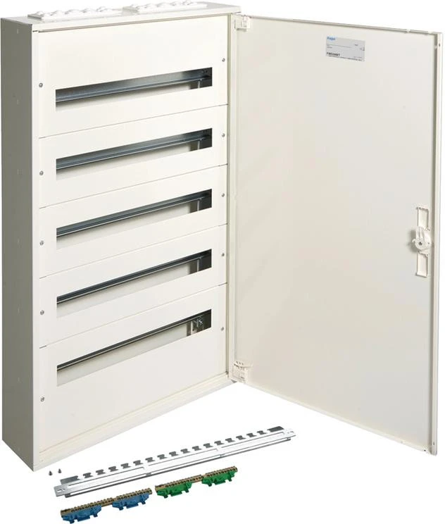 Hager FW2 5x24 modulinė paviršiuje montuojama skirstomoji plokštė (FW524WT)
