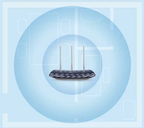 TP-Link Archer C20 433Mbps at 5GHz + 300Mbps at 2.4GHz 802.11ac/a/b/g/n