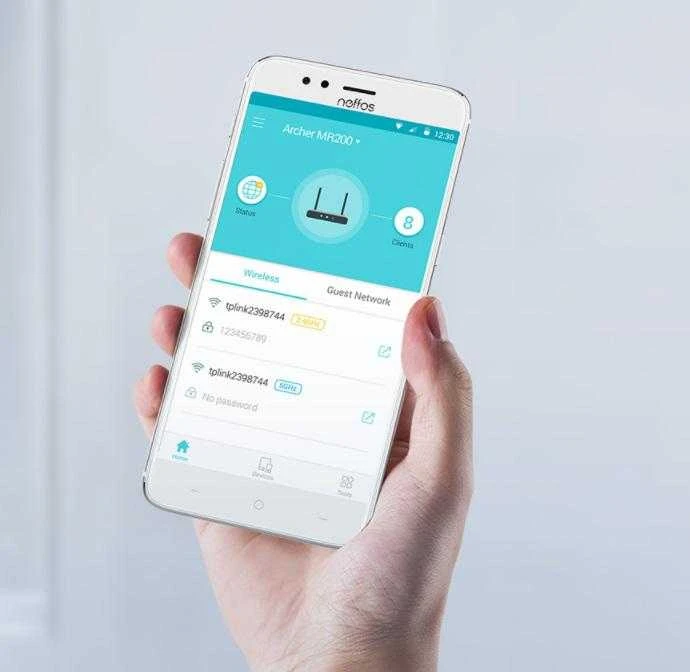 TP-LINK AC750 Wireless Dual Band 4G LTE Maršrutizatorius