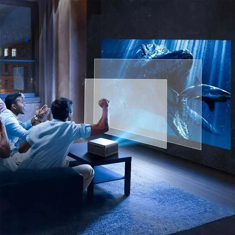 Projektorius „Android Google TV FULL HD 4K“ 39000lm Nešiojamas išmanusis „WiFi Zenwire G60“