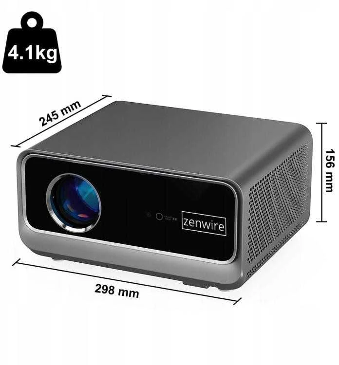 Projektorius „Android Google TV FULL HD 4K“ 39000lm Nešiojamas išmanusis „WiFi Zenwire G60“