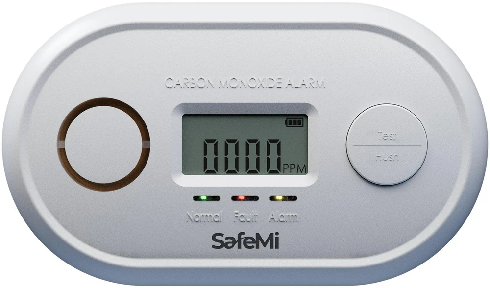SAFEMI anglies monoksido jutiklis - B - 7 metų garantija SHC-07D