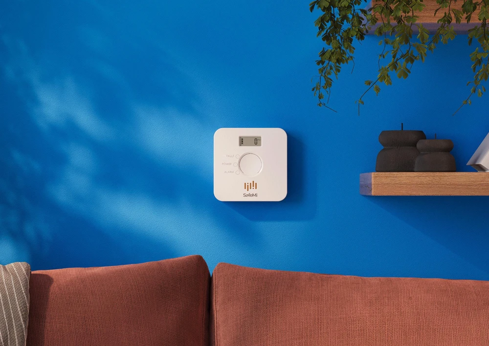 Carruzzo SAFEMI Czujnik dymu – WiFi – Garantija 3 metai SHC-10W