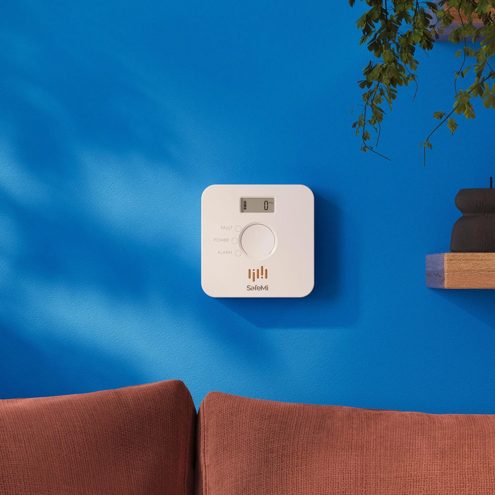 Carruzzo SAFEMI Czujnik dymu – WiFi – Garantija 3 metai SHC-10W