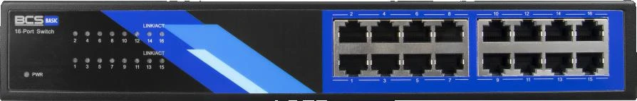 Šakotuvas SWITCH BCS-B-S16G 16 PRIEVADŲ BCS BASIC