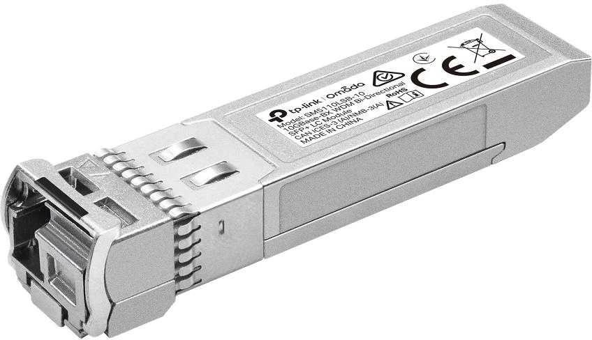 Šakotuvas SM5110LSB-10 | TP-LINK Omada 10GBase-BX WDM dvikryptis SFP+ LC modulis | SMF | LC/UPC | 10312.5 Mbit/s | Bangos ilgis 1270/1330 nm | Didžiausias perdavimo atstumas 10000 m