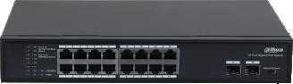 Šakotuvas Dahua Technology PFS3008-8GT-96 tinklo komutatorius Ne-valdomas L2 Gigabit Ethernet (10/100/1000) Juoda Maitinimas per Eternetą (PoE)