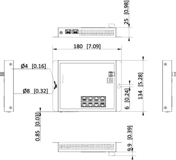 Hikvision DS-3T1510P-SI-FLT(O-STD)/No Power unit