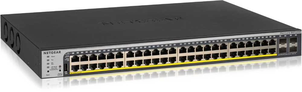 Šakotuvas NETGEAR 52PT GE POE+ išmanusis jungiklis