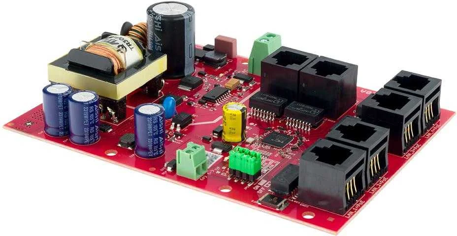 Šakotuvas 6 prievadų PoE komutatorius su integruotu adapteriu ATTE IPB-5-10A-OF