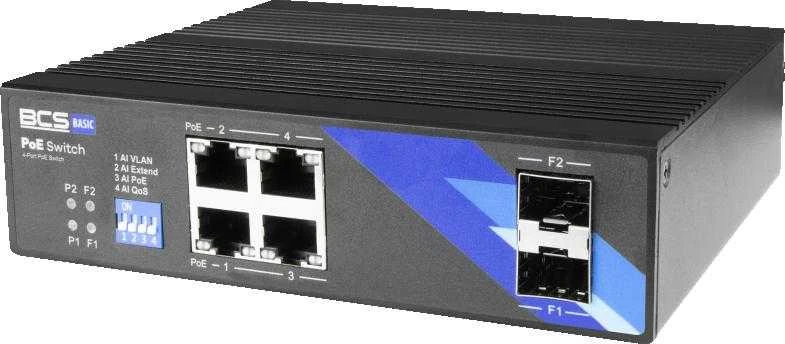 Šakotuvas Bcs Basic BCS-B-ISP04G-2SFP