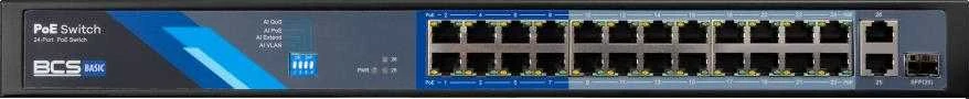 Šakotuvas Bcs Basic BCS-B-SP2402G-1SFP