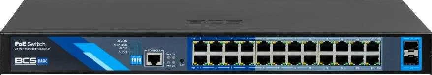 Šakotuvas Bcs Basic BCS-B-SP24G-2SFP-M