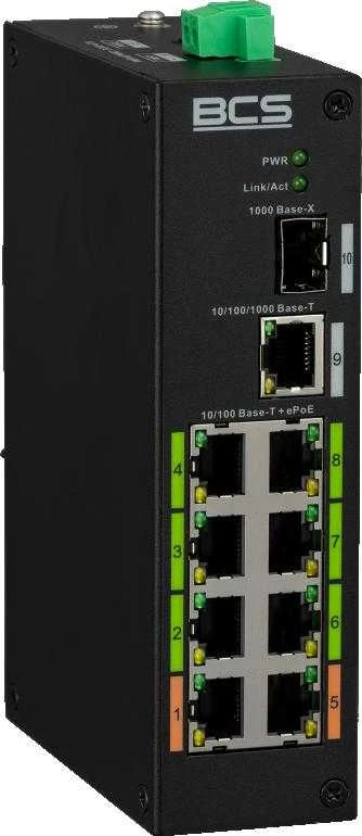 Šakotuvas Bcs Line BCS-L-SP08E01G-1SFP(2)