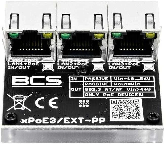 Šakotuvas Bcs Power BCS-xPoE3/EXT-PP