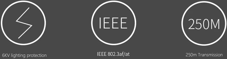 Šakotuvas Tenda TEF1109P-8-102W tinklo jungiklis Fast Ethernet (10/100) Power over Ethernet (PoE) Metallic