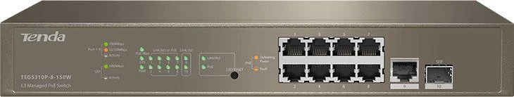 Šakotuvas Jungiklis Tenda TEG5310P -8-150W