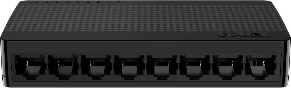 Šakotuvas Tenda SG108M tinklo jungiklis Unmanaged Gigabit Ethernet (10/100/1000) Juodas