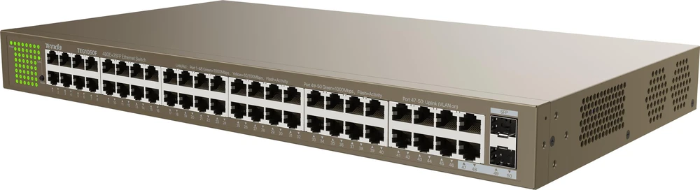 Šakotuvas Jungiklis „Tenda TEG1050F 48GE 2SFP“