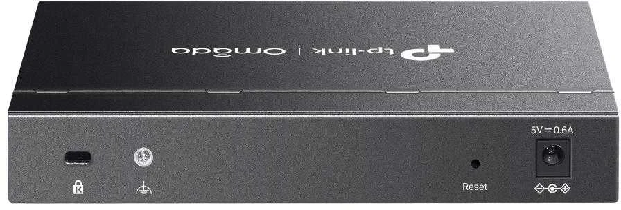 Šakotuvas TP-Link Omada ES208G tinklo komutatorius Valdomas L2 Gigabit Ethernet (10/100/1000) Juodas