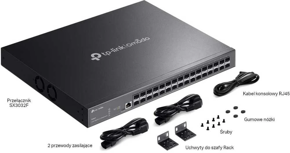 Šakotuvas TP-Link 32-PORT 10GE SFP+ L2+ SWITCH - MANAGED 32X 10G SFP+ SLOTS