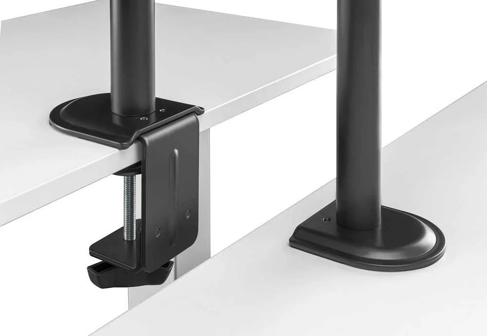 Šarnyrinis stalo laikiklis 2 Spacetronik SPA-120 monitoriams