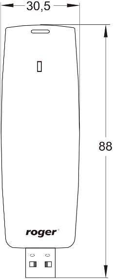 BEKONTAKTIS SKAITYTUVAS RUD-3-DES ROGER
