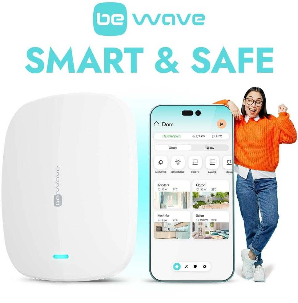 Serveris Satel Išmaniojo centro „BE WAVE“ sistemos valdiklis (be GSM modulio)
