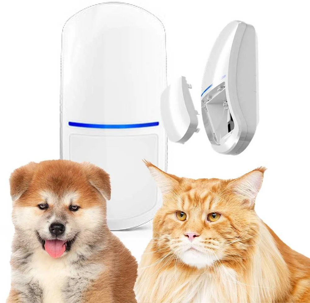 DVIGUBOS TECHNOLOGIJOS DETEKTORIUS: MIKROBANGŲ + PIR SLIM-DUAL-PET SATEL