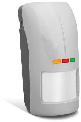 SAL DVIGUBOS TECHNOLOGIJOS DETEKTORIUS: MIKROBANGŲ + PIR OPAL-PRO-GY SATEL