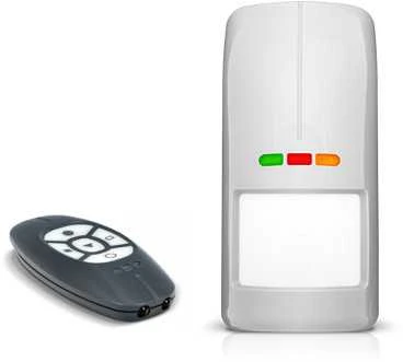 SAL DVIGUBOS TECHNOLOGIJOS DETEKTORIUS: MIKROBANGŲ + PIR OPAL-PRO-GY SATEL