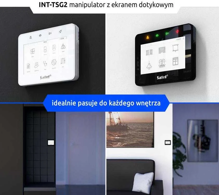 GRAFINĖ KLAVIATŪRA SIGNALIZACIJOS CENTRALEI INT-TSG2-B SATEL
