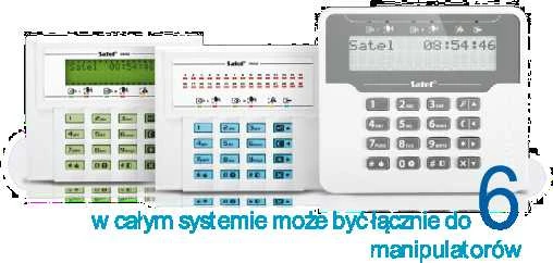 Satel Palydovinio valdymo pulto pagrindinė plokštė su ryšio moduliu ir sirena (VERSA Plus)
