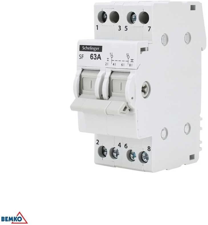Schelinger Modulinis perjungiklis I-0-II 4P 63A