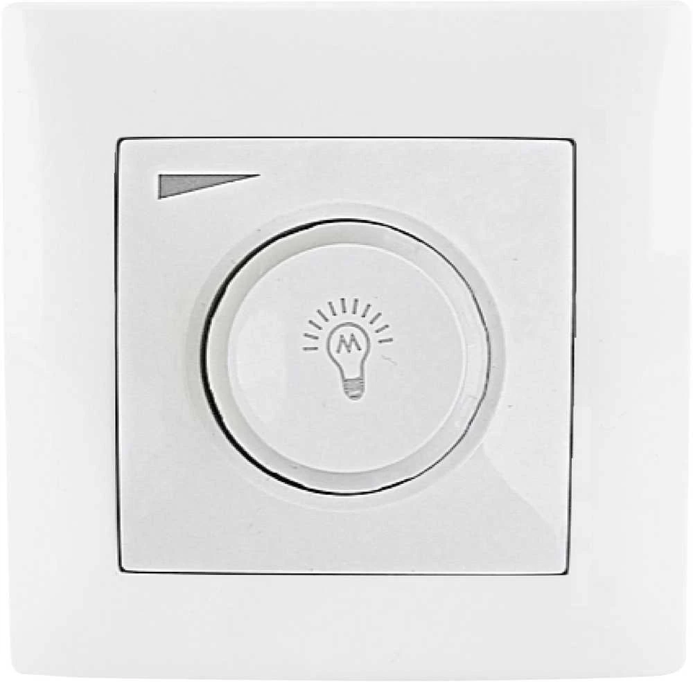 LED rotacinis šviesos reguliatorius 200/600W VCX WESA LC 36A baltas