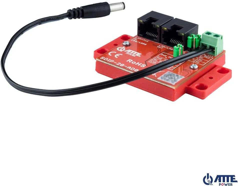 MAITINIMO ADAPTERIS POE SDIP-20-AD0 ATTE