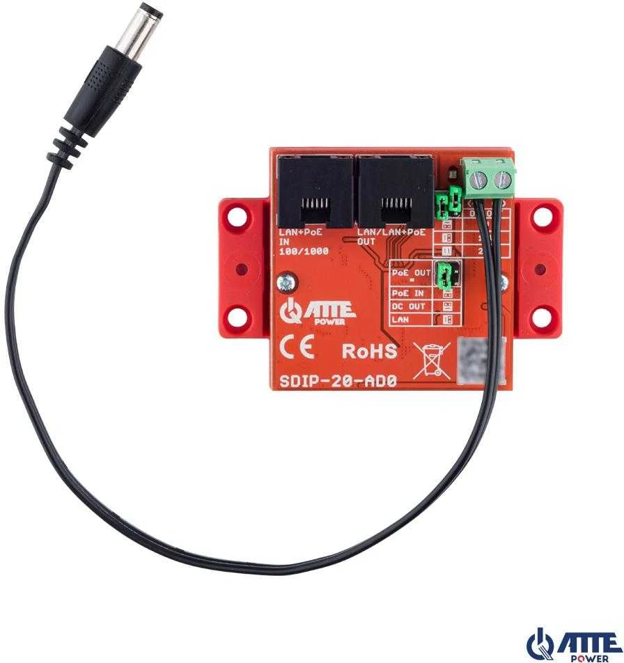 MAITINIMO ADAPTERIS POE SDIP-20-AD0 ATTE