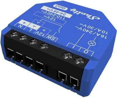Shelly 1 Gen3 1 kanalo relė 16A (Wifi, Bluetooth)