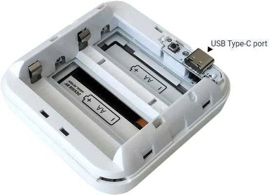 Shelly H&T GEN3 Wifi temperatūros ir drėgmės sensorius IVORY