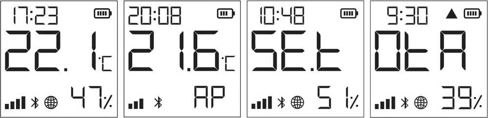 Temperatūros ir drėgmės jutiklis WIFI Shelly H&amp;T gen3 (balta)